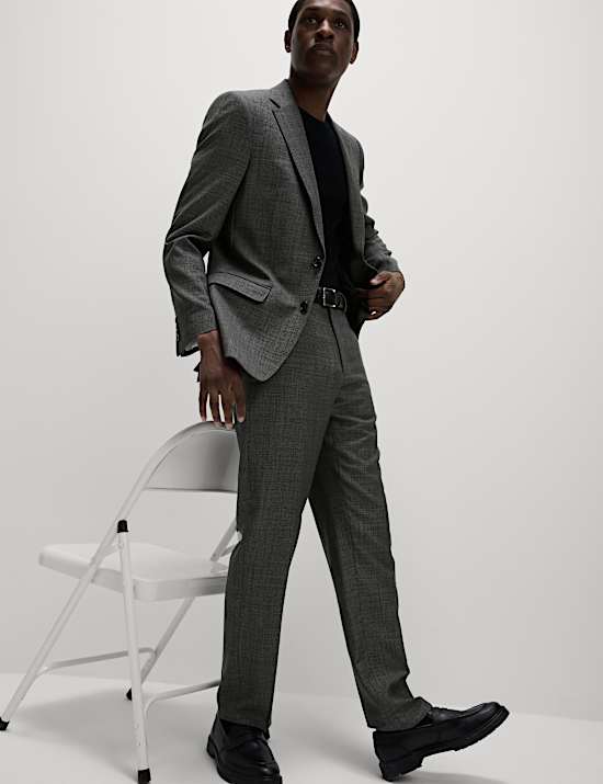 Regular Fit Pure Wool Suit