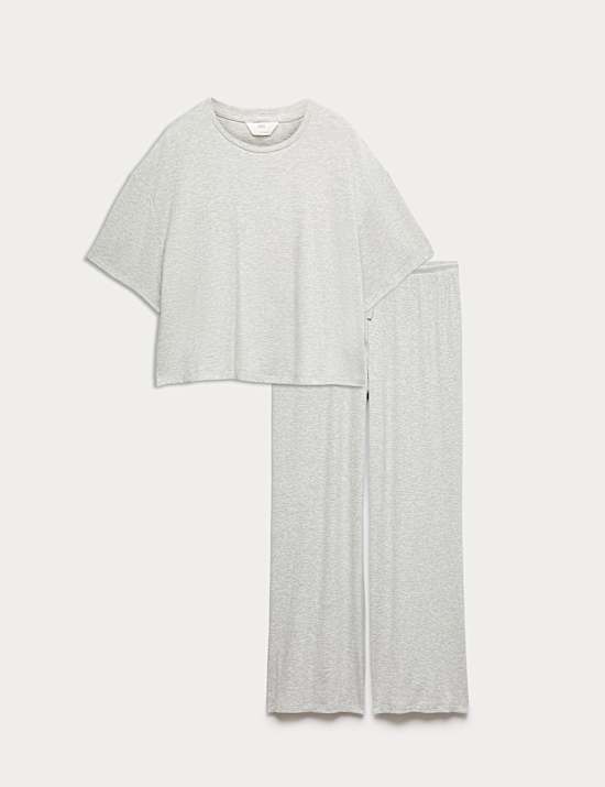 Ensemble haut de pyjama en modal c&ocirc;tel&eacute;