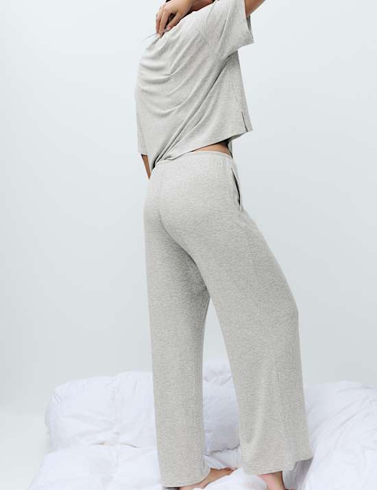 Ensemble haut de pyjama en modal c&ocirc;tel&eacute;