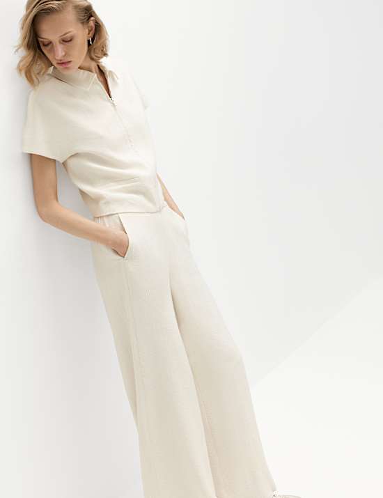 TEXTURED Jacket & Trouser Set