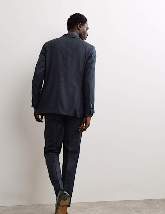 Tailored Fit Wool Rich Suit