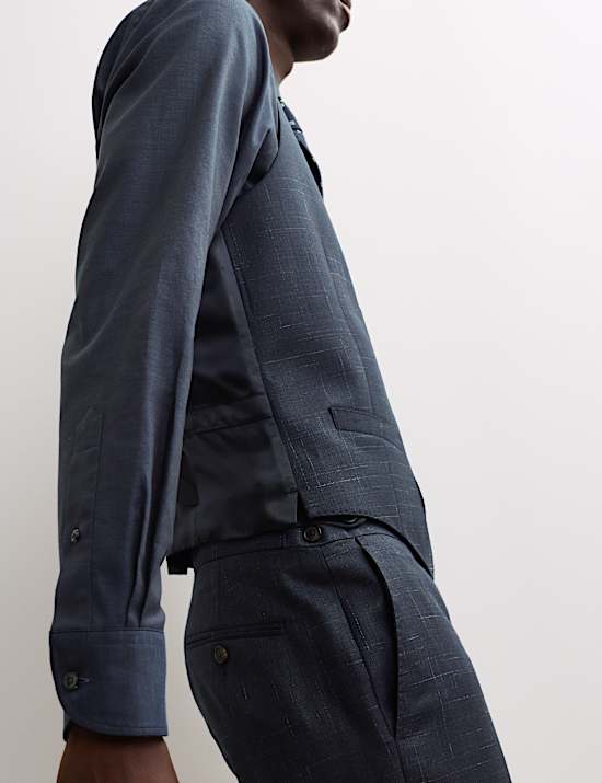 Tailored Fit Wool Rich Suit