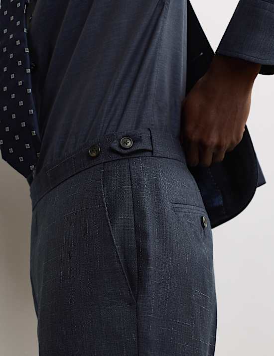 Tailored Fit Wool Rich Suit