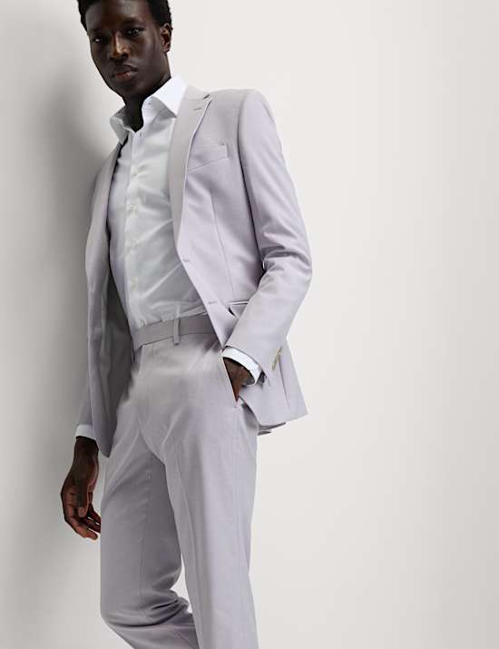 Slim Fit Stretch Suit