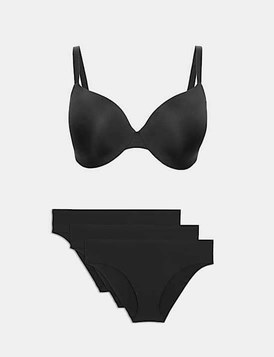 Set Bra Cup Demi Berkawat Body Invisibles&trade; Cup F+
