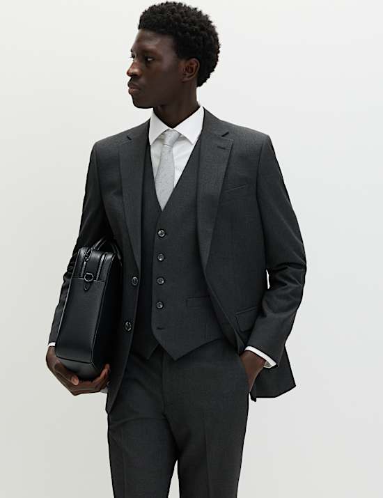 Regular Fit Machine Washable Suit