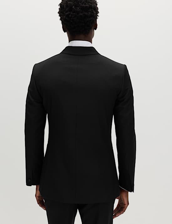 2 Piece Slim Fit Double Breasted Tuxedo Suit
