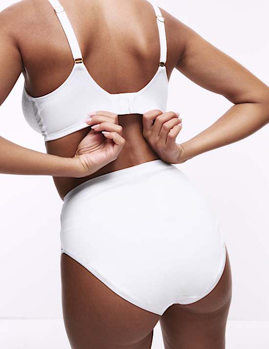 Set Vollschalen-BH mit Spitze ohne Bügel „Amelia“ (A–E)