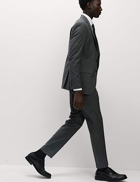 Slim Fit Puppytooth Suit