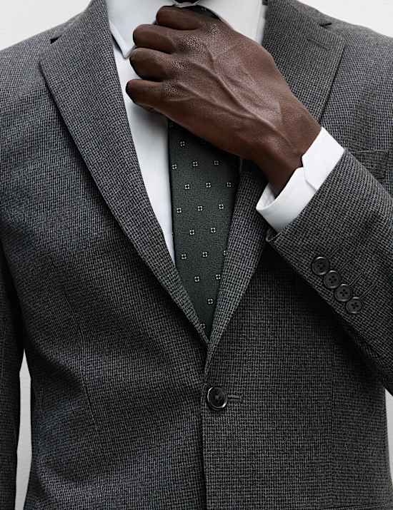 Slim Fit Puppytooth Suit