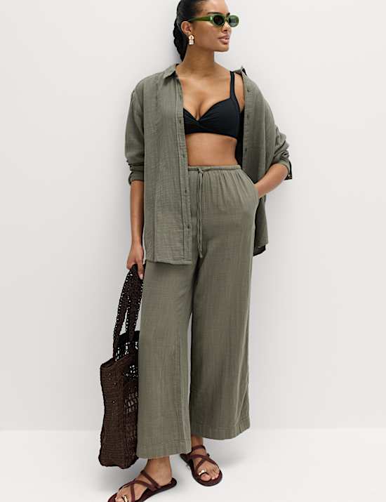 Beach Shirt & Trousers Set