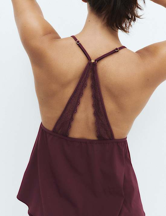 Clara Papertouch Lace Cami Set