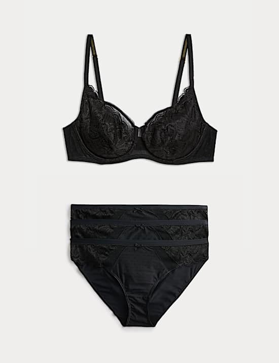 Σετ σουτιέν Full Cup Amelia Natural Lift™ A-Ε με δαντέλα