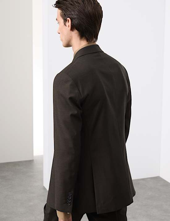 Tailored Fit Wool Rich Suit