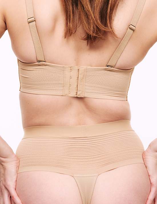 Soutien-gorge sans bretelles Body Define™ à armatures, bonnets F+