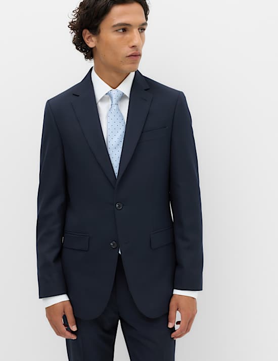 2 Piece Tailored Fit Textured Suit