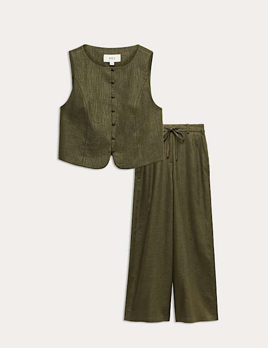 Twil Waistcoat & Trouser Set