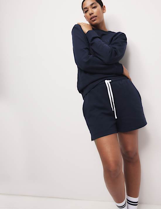 Pure Cotton Cool Comfort&trade; Lounge Sweatshirt Set