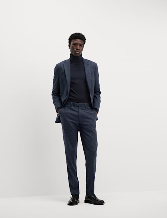 Tailored Fit Wool Rich Tweed Suit