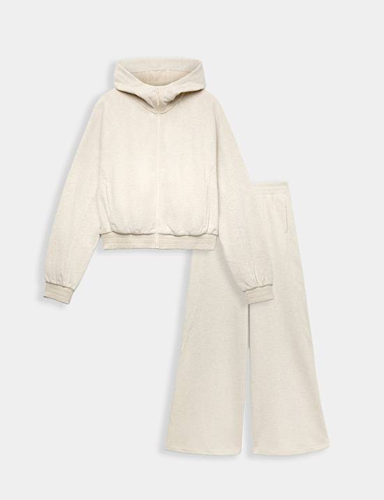 Cotton Hoodie & Joggers Set