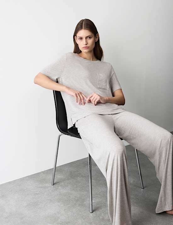 Pocket Detail Pyjama Set