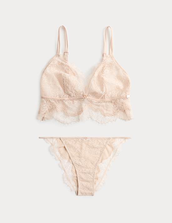 Nolana Lace Non Wired Bralette Set A-E