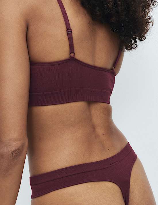 3pk Seamless Non Wired Bralettes Sets