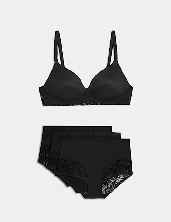 Σετ με σουτιέν Full Cup A-E BodySoft™ χωρίς μπανέλα