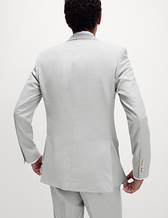 Schmal geschnittener Anzug mit Stretchanteil