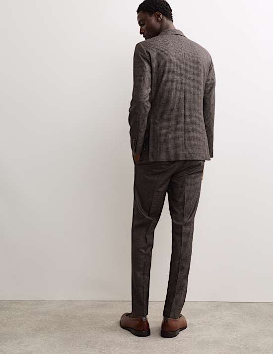 Houndstooth Double Breasted Suit