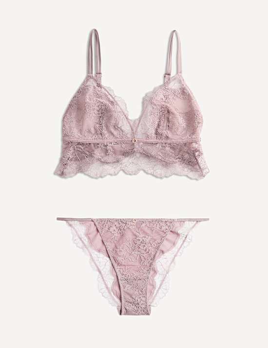 Nolana Lace Non Wired Bralette Set A-E