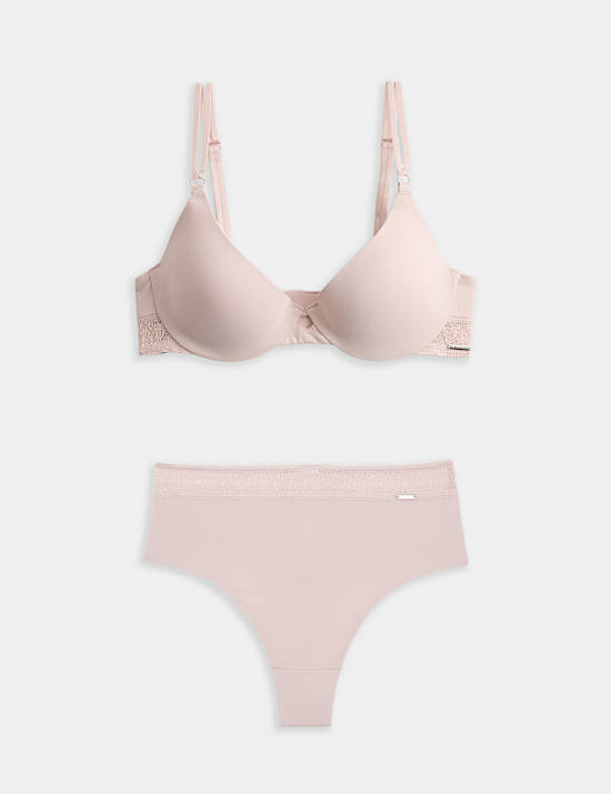 Boston Wired Demi Cup Bra Set A-E
