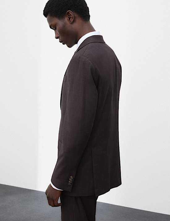 2 Piece Tailored Fit Wool Blend Suit