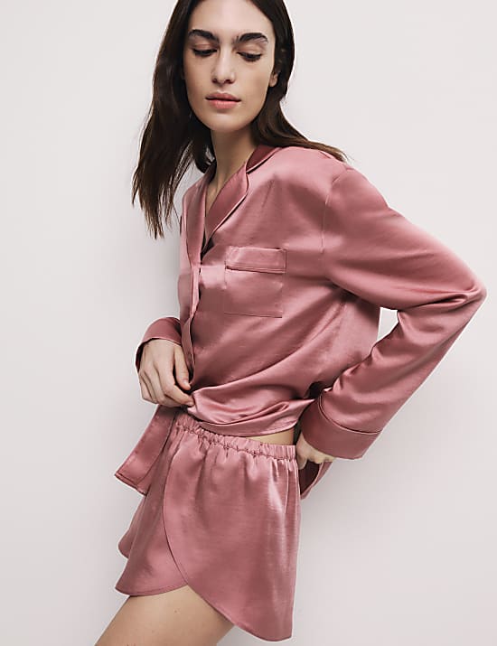 Dream Satin&trade; Revere Pyjama Top Set