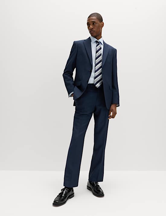 3 Piece Regular Fit Pure Wool Suit