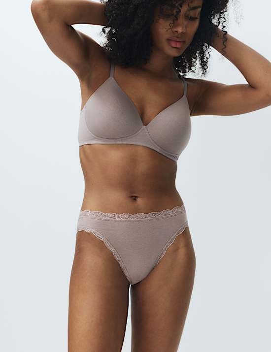 3pk Non Wired T-Shirt Bras Set A-E
