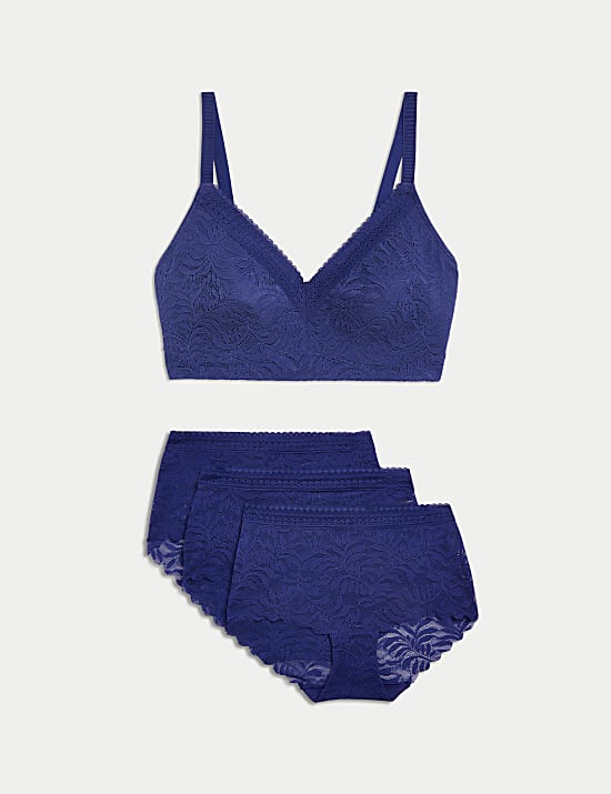 Bügelloses Minimizer-BH-Set mit Spitze und Flexifit™ (C–H)