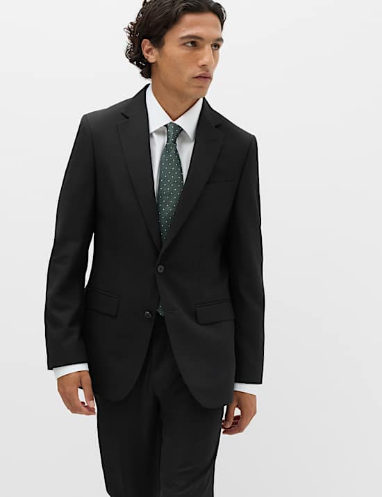 2 Piece Tailored Fit Textured Suit