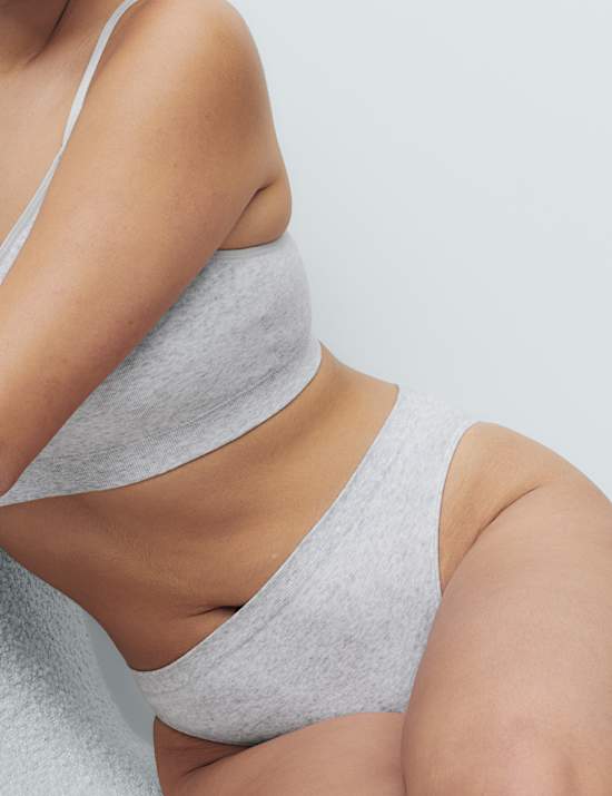 3pk Seamless Non Wired Bralettes Set