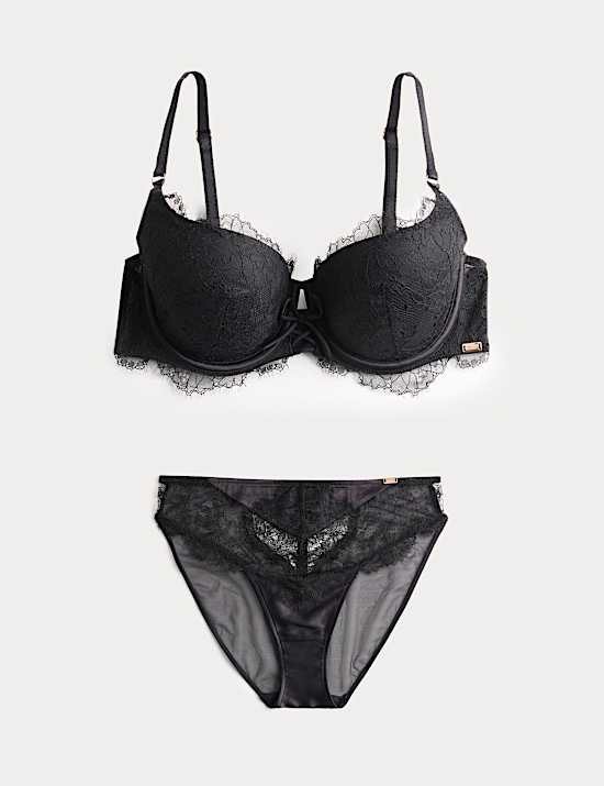 Forget Me Not Wired Balcony Bra Set A-E