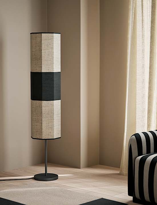 Kelly Hoppen Textured Floor Lamp