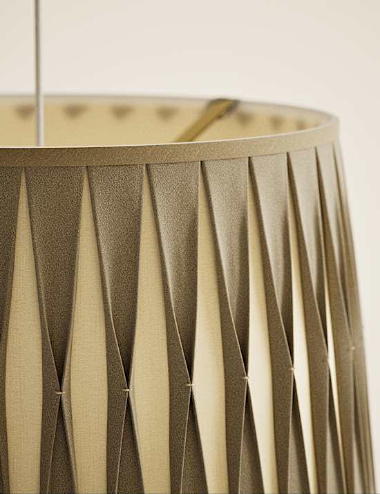 Fabric Pinch Pleat Shade