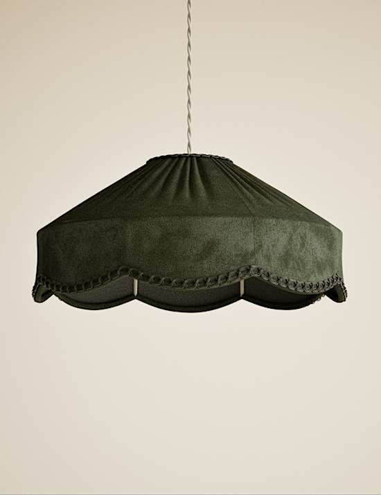Velvet Decorative Trim Shade