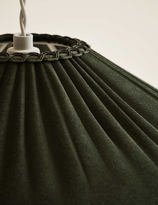 Velvet Decorative Trim Shade