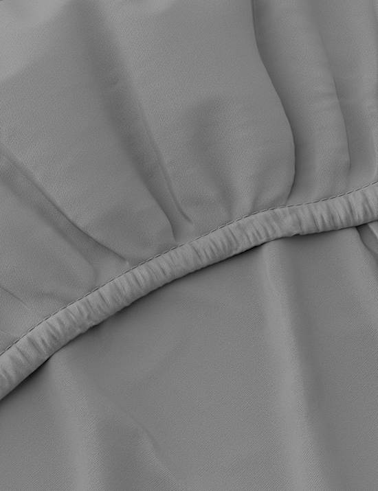 Egyptian Cotton 230 Thread Count Crisp Fitted Sheet