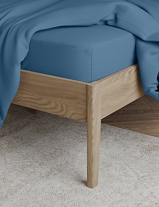 Drap-housse à bonnets profonds en coton égyptien avec une densité de tissage de 230 fils