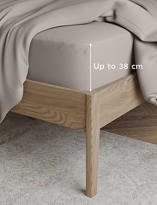 Egyptian Cotton 230 Thread Count Extra Deep Fitted Sheet