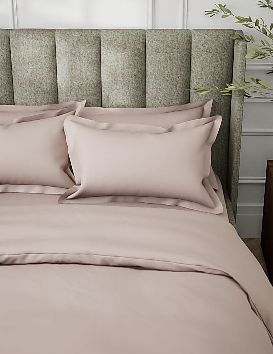 2pk Egyptian Cotton 230 Thread Count Oxford Pillowcases