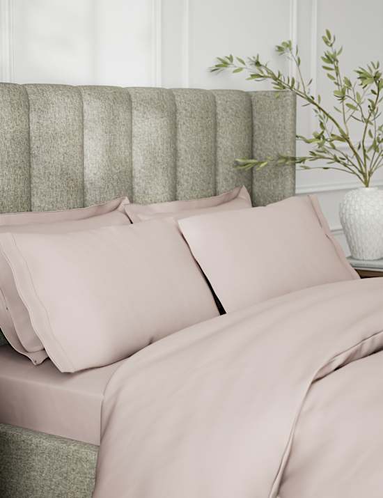 2 Pack Egyptian Cotton 230 Thread Count King Size Pillowcases