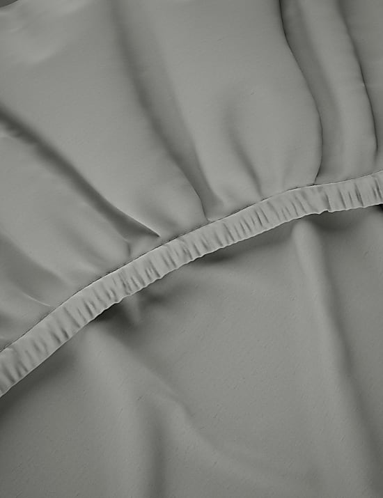 500TC Cotton Sateen Deep Fitted Sheet